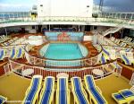 ID 2824 AURORA (2000/76152grt/IMO 9169524) - The Riviera Pool on A Deck.